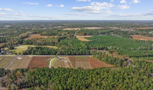 View of property location with a forest
