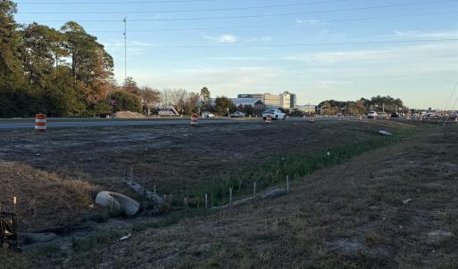 View of yard with a view of countryside