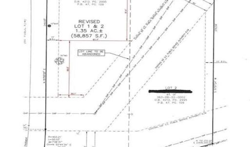 Survey map / technical document
