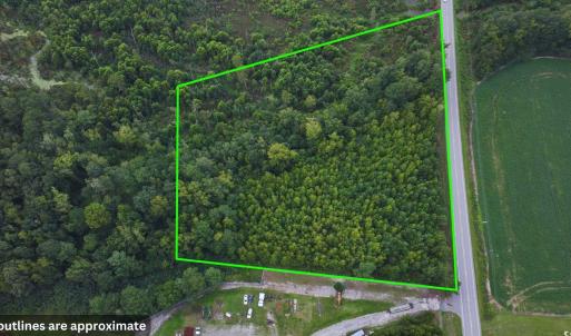 Aerial overview of property's location featuring p