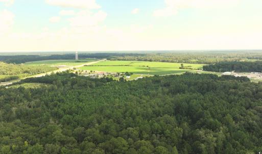 View of rural area with a heavily wooded area
