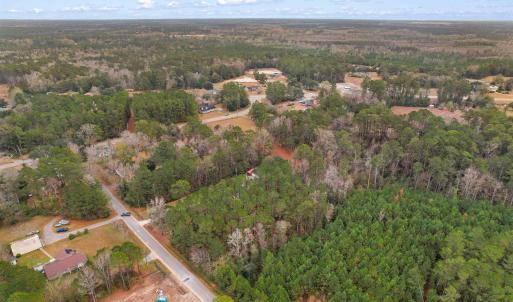 Aerial overview of property's location featuring a