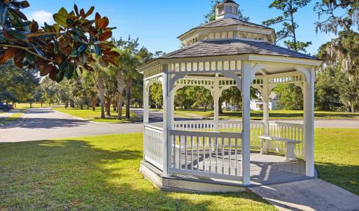 View of property's community featuring a gazebo, a