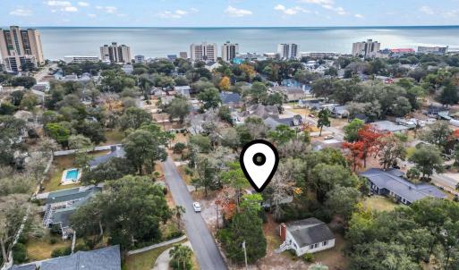 View of urban area featuring a nearby body of wate