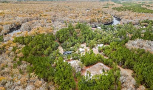 View of property location with a forest