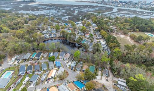 Aerial overview of property's location featuring a