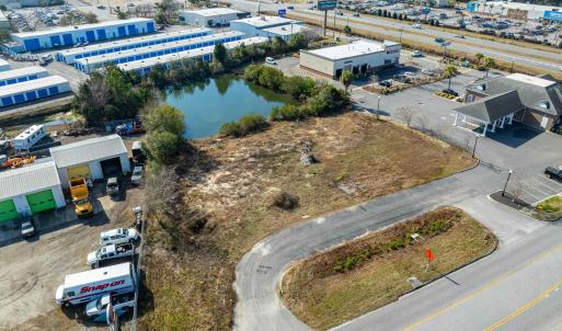 Drone / aerial view of industrial structures