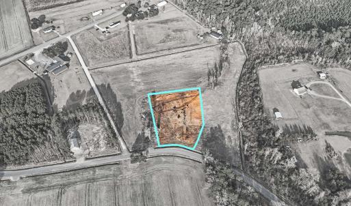 Map / location with property boundaries highlighte