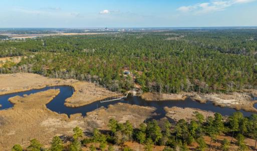 Aerial overview of property's location featuring a
