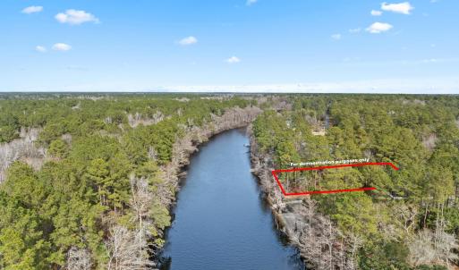 View of property location with property parcel out