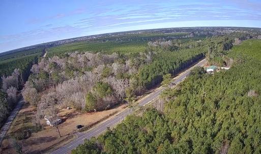 Aerial view of property's location featuring a hea