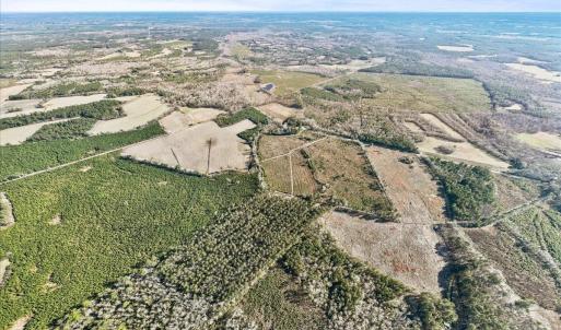 Aerial overview of property's location with rural