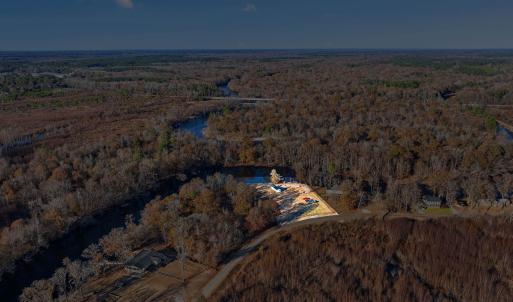 Aerial overview of property's location on the Lumb