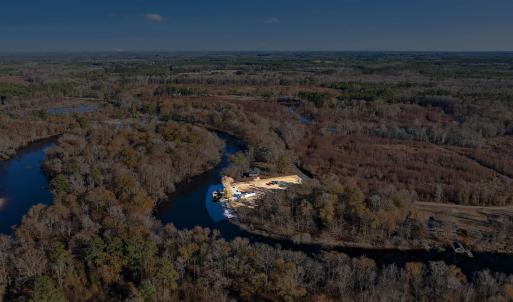 Aerial overview of property's location on the Lumb
