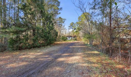 View of dirt / gravel driveway