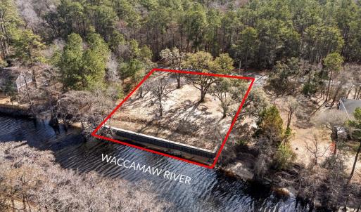 View of property location with property parcel out