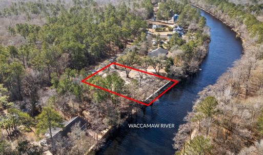 View of property location with a large body of wat