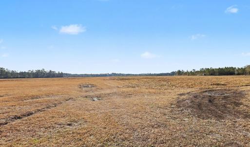 View of yard with a view of countryside