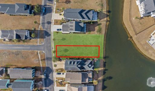 Aerial view of property's location