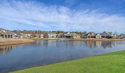 Water view with nearby suburban area