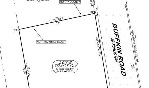 Photo #4 of Lot 8 Buffkin Rd., North Myrtle Beach, SC 0.1 acres