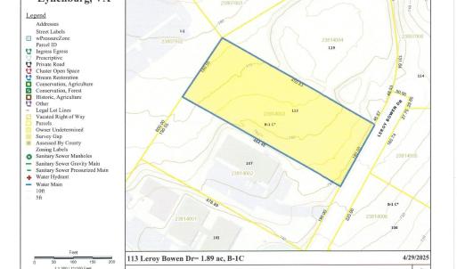 Photo #3 of 113 Leroy Bowen Drive, Lynchburg, VA 1.9 acres