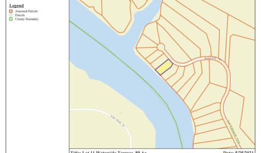 Photo #1 of Waterside Terrace, Pittsville, VA 0.9 acres