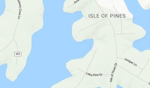 Land is situated right above Acorn Dr in this image.