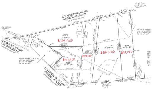 Photo #2 of Great Oak Rd Road, Dolphin, VA 10.0 acres