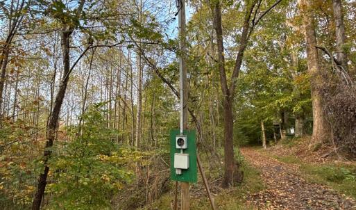 Electric is available but not currently installed onsite.