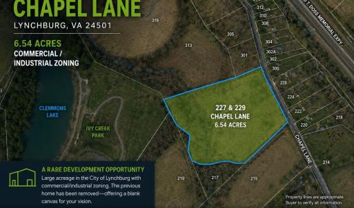 Photo #1 of 227 Chapel Lane, Lynchburg, VA 6.5 acres