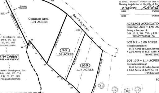 Photo #2 of Lot 9R Eagle Pointe, Norwood, NC 1.1 acres