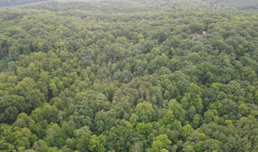 Aerial view towards back of lot