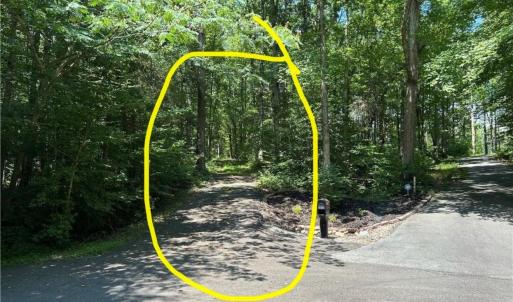 Location until sign has been installed:   End of culdesac on the  left.