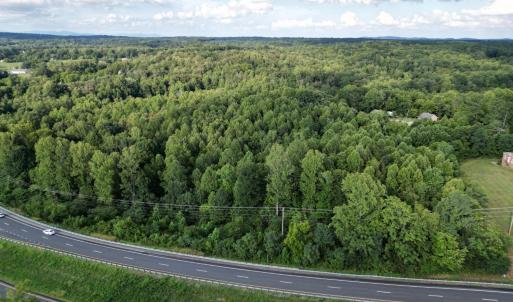 Aerial view across 29 North
