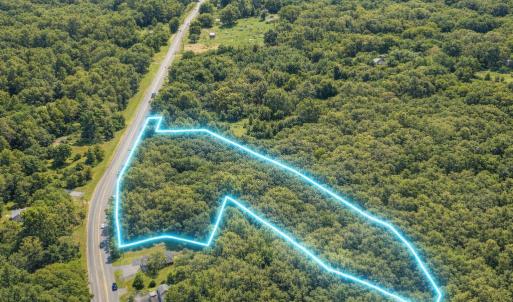 Full lot view headed from Madison Heights to Monroe aerial.