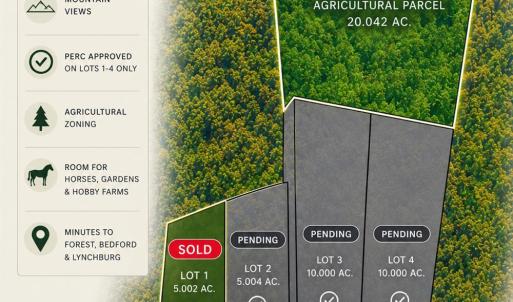 Photo #1 of Goggin Ford Road, Bedford, VA 20.0 acres