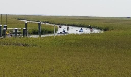 Kayakers on Crippen Creek