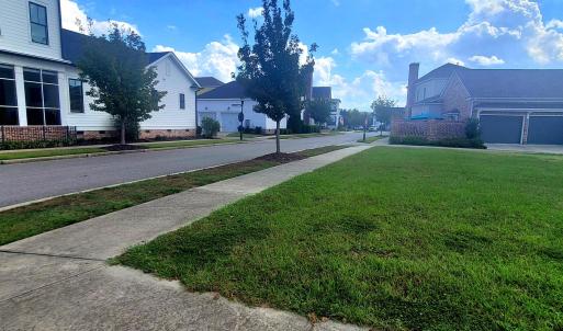 View of lot and Boeck Rd