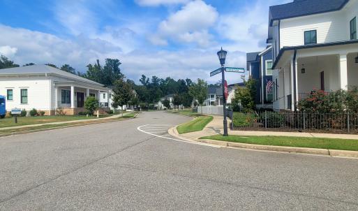 Photo of Railroad Ave from the lot
