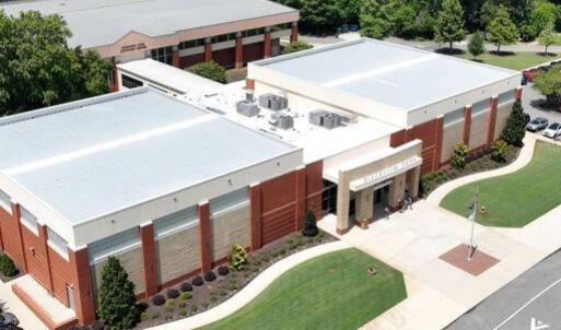 Recreation center off the Greeneway