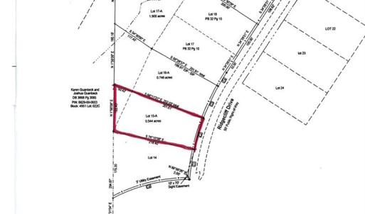 Original Lot 15 plus additional land
