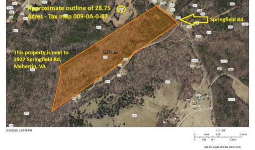 Photo #3 of Springfield Rd, Meherrin, VA 28.8 acres