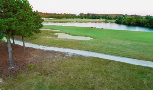 SE Backyard view of Hole #7 from 25ft Elevation