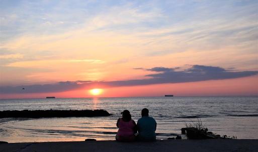 another way to see sunsets