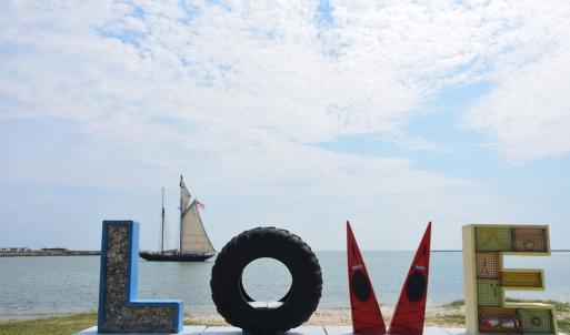 Cape Charles Love Sign