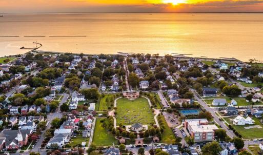 Ariel view of Cape Charles