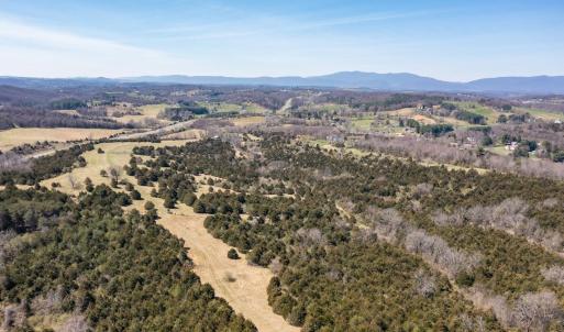 In 2023 a great deal more land was cleared to provide more open space and provide beautiful views of the Blue Ridge Mountains. These improvements are not reflected in these drone shots.