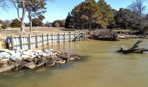 NEW BULKHEAD & RIPRAP