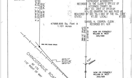 Photo #2 of Lot 9 CHINCOTEAGUE RD, WALLOPS ISLAND, VA 1.2 acres